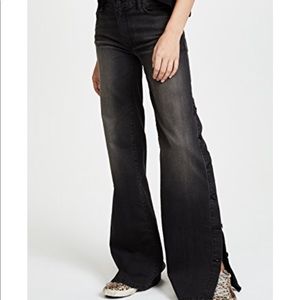 NILI LOTAN Washed Black Ena Jean